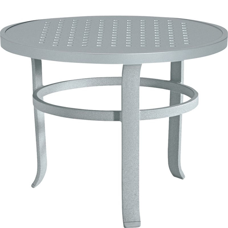 Tropitone 4283SB Boulevard Tables 24 inch Round Tea Table Tropitone 4283SB Boulevard Tables 24 inch Round Tea Table