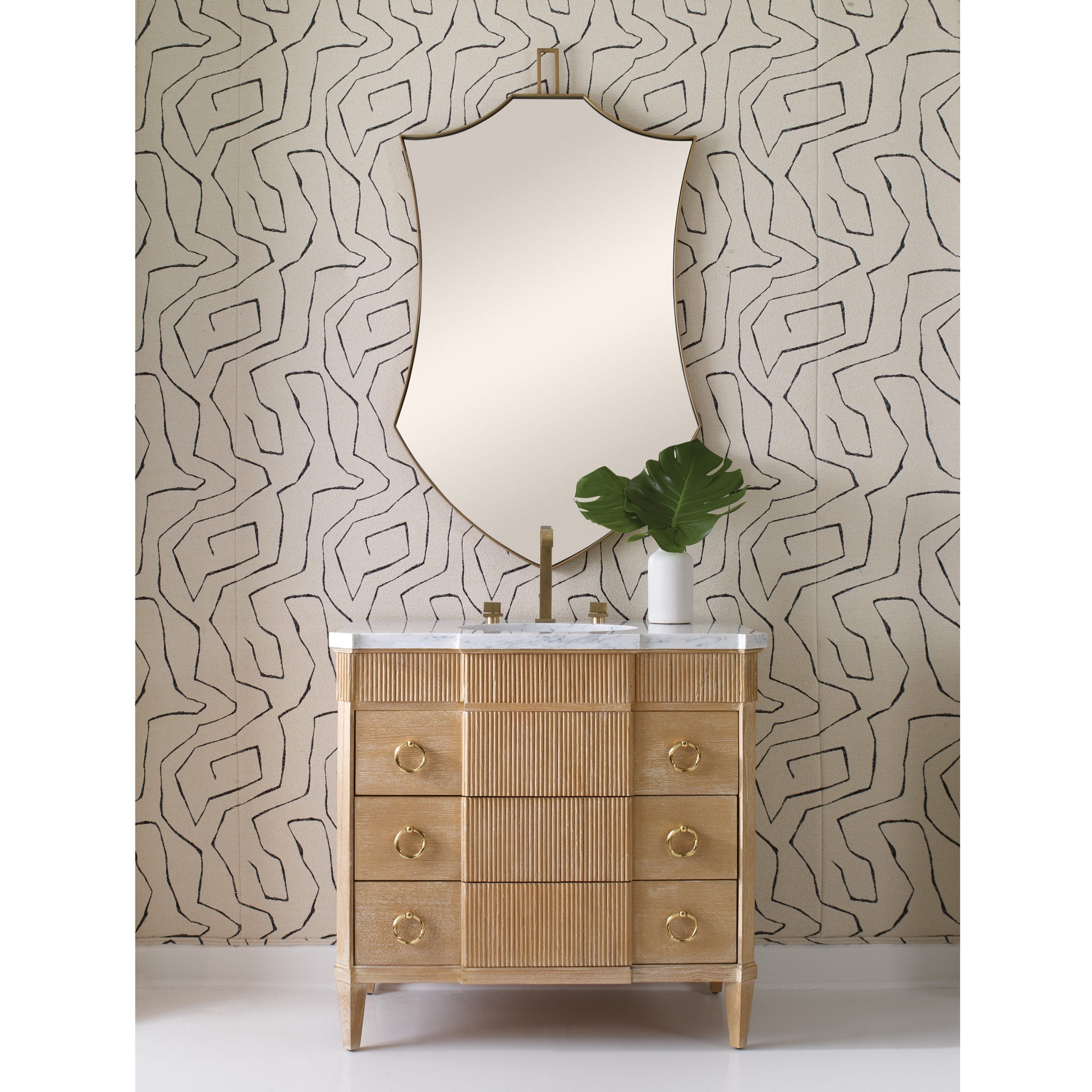 Ambella Home 09139-110-401 Tambour Sink Chest