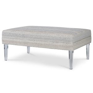 Ambella Home 111-00 Aperitif Ottoman Acrylic Legs