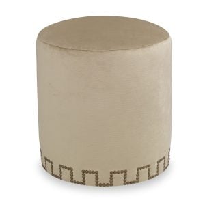 Ambella Home 136-00 Polka Dot Ottoman