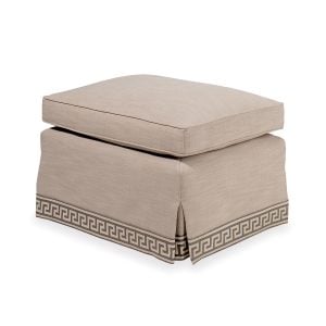 Ambella Home 230-50 Bristol Ottoman Skirted