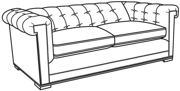 CR Laine 3250-22 Emmett Apt Sofa