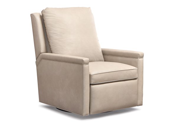 Hancock and Moore 7220-S-PRB Hayden Living Room Swivel Power Recliner With Battery