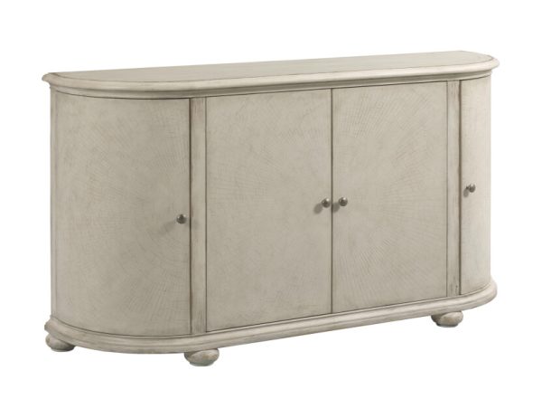 American Drew 309-850C Picard Curved Buffet - Creme