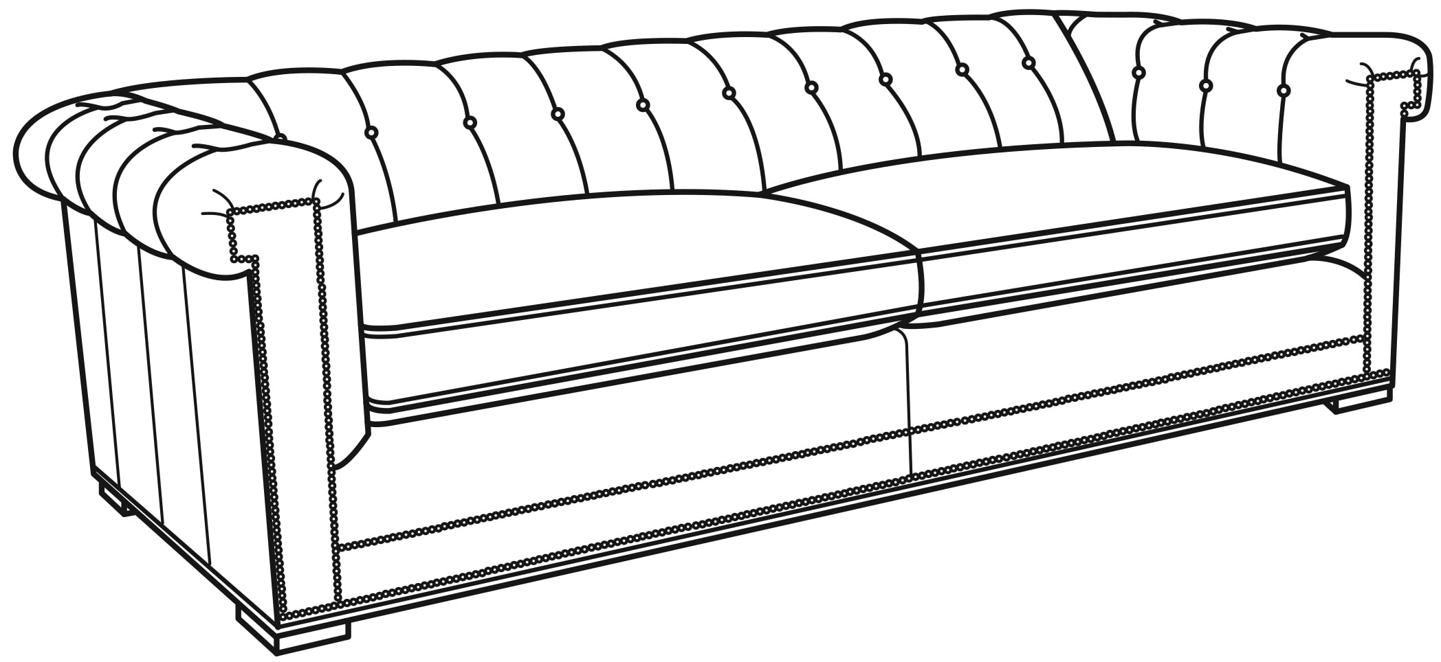 CR Laine 325021 Emmett Long Sofa Hickory Park Furniture Galleries