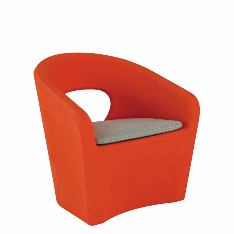 Tropitone 3B171105 Radius Lounge Chair with Seat Pad