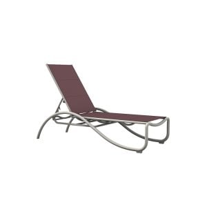 Tropitone 330732DP La Scala Duplex Sling Chaise Lounge