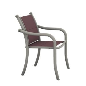 Tropitone 330724DP La Scala Duplex Sling Dining Chair