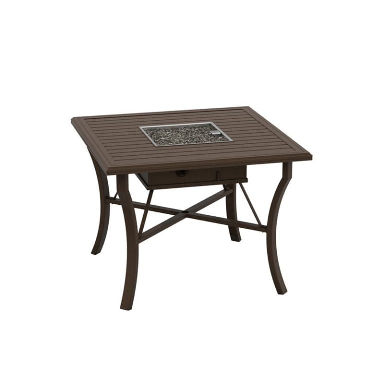 Tropitone 401158FTBL34 Fire Square Banchetto 48 inch Counter Height