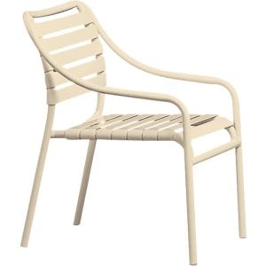 Tropitone 8007 Kahana Strap Club Chair, Stackable