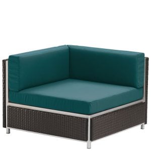 Tropitone 591010SC Cabana Club Aluminum Woven Square Corner Module