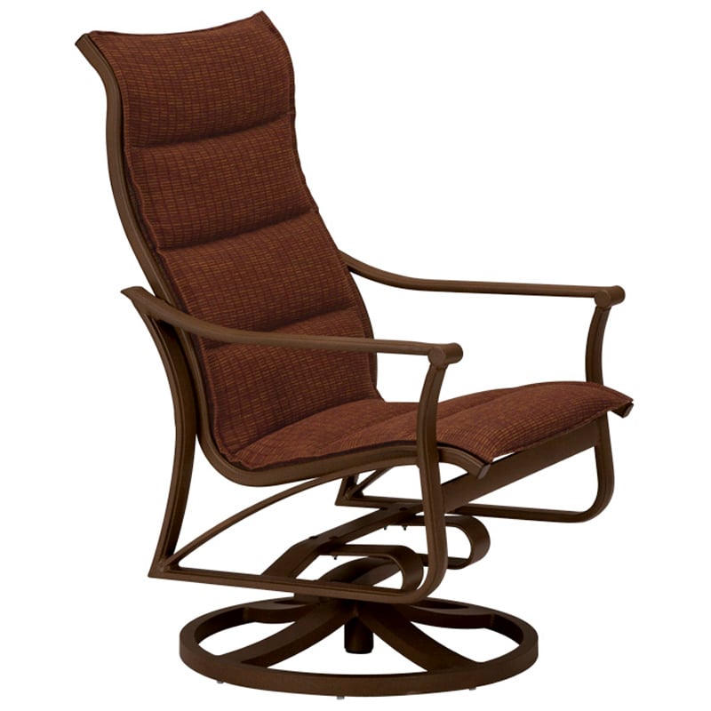 Tropitone 161125NTPS Corsica Padded Sling Swivel Action Lounger