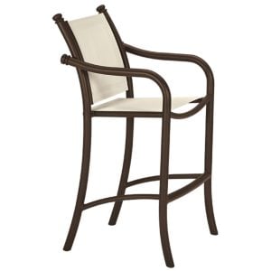Tropitone 330726 La Scala Relaxed Sling Barstool