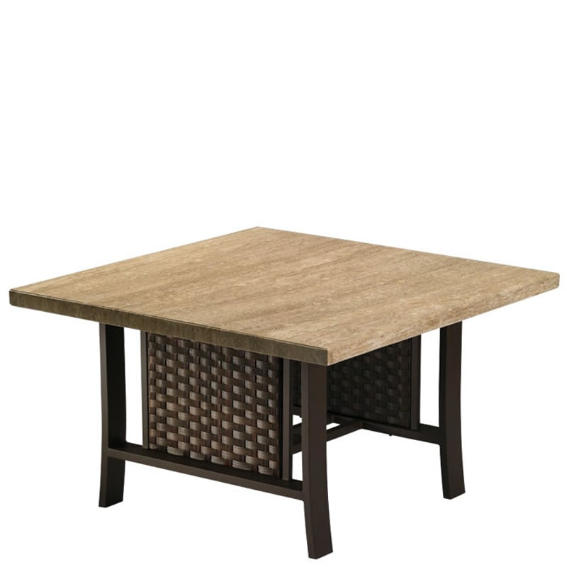 Tropitone 890886B Loggia Deep Seating Loggia 42 inch Square Chat Table Base