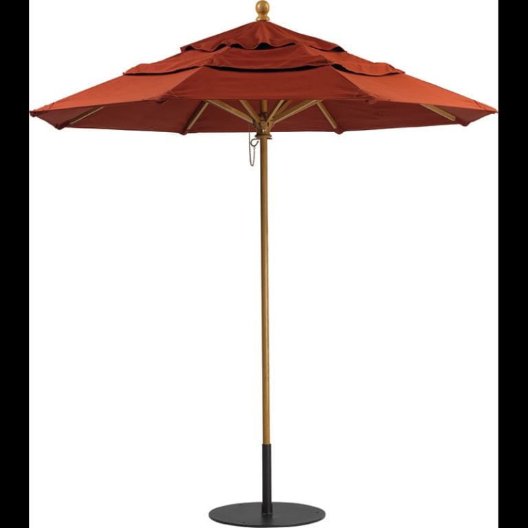 Tropitone Manual Lift La Scala Siena Umbrella
