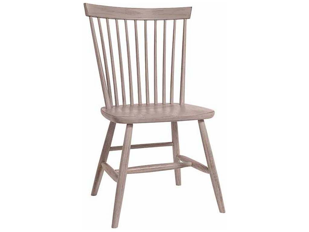 Vaughan Bassett 741-007 Bungalow Home Desk Chair Dover Grey Two Tone