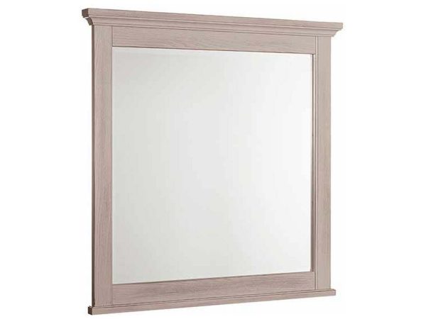 Vaughan Bassett 741-445 Bungalow Home Landscape Mirror Dover Grey Two Tone