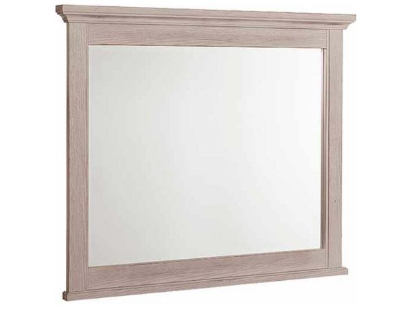 Vaughan Bassett 741-447 Bungalow Home Master Landscape Mirror Dover Grey Two Tone