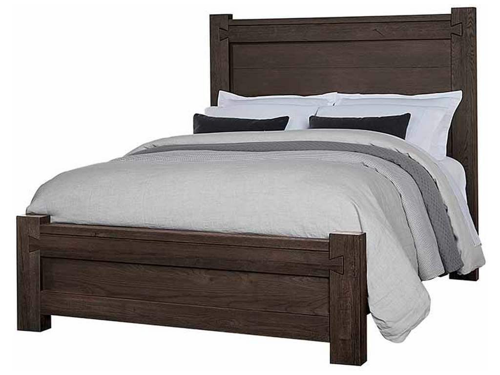 Vaughan Bassett 750-558-855-922 Dovetail Queen Poster Bed with Poster FB Java