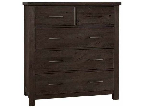 Vaughan Bassett 750-004 Dovetail Standing Dresser Java