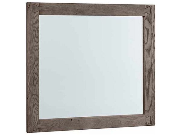 Vaughan Bassett 751-446 Dovetail Landscape Mirror Mystic Grey