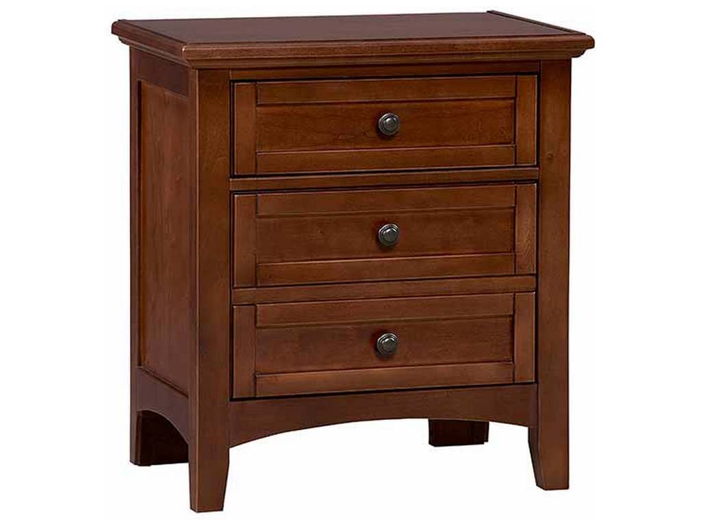 Vaughan Bassett BB28-226 Bonanza 2 Drawer Nightstand Cherry