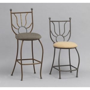 Wesley Allen B224H30 Barstool Sunburst Barstool