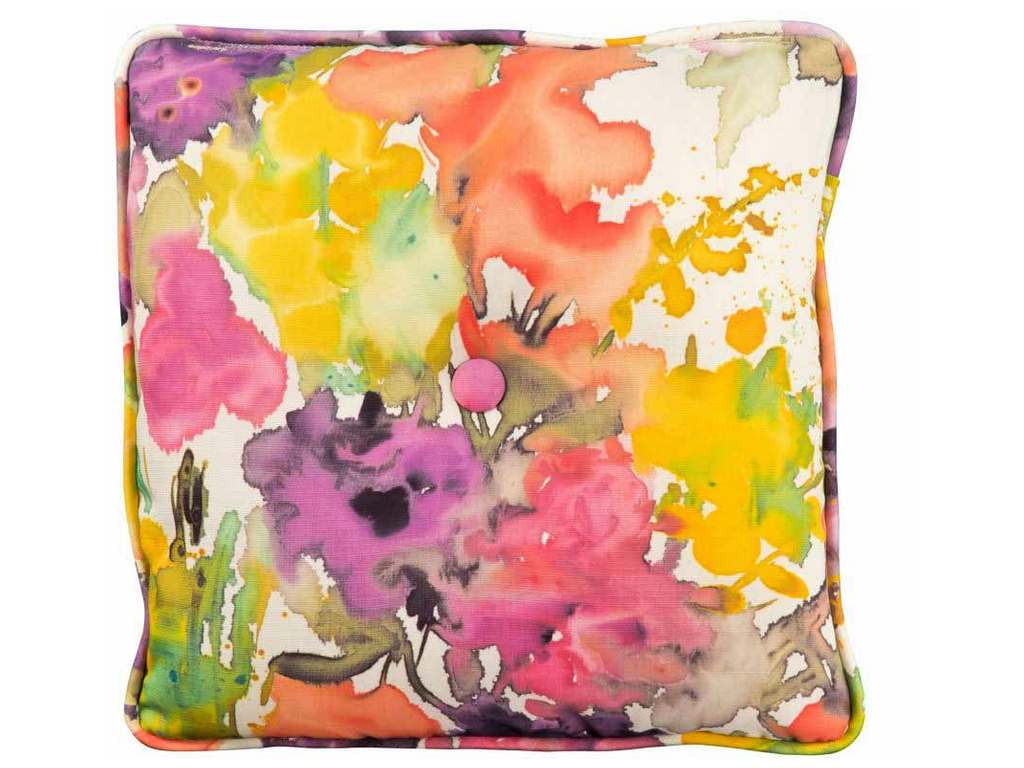 Woodard 6NWP20WL Square Throw Pillow with Button Woodard 6NWP20WL Square Throw Pillow with Button