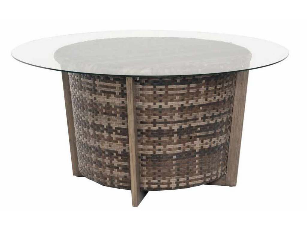 Woodard S648213 Reunion 48 inch Chat Height Coffee Table