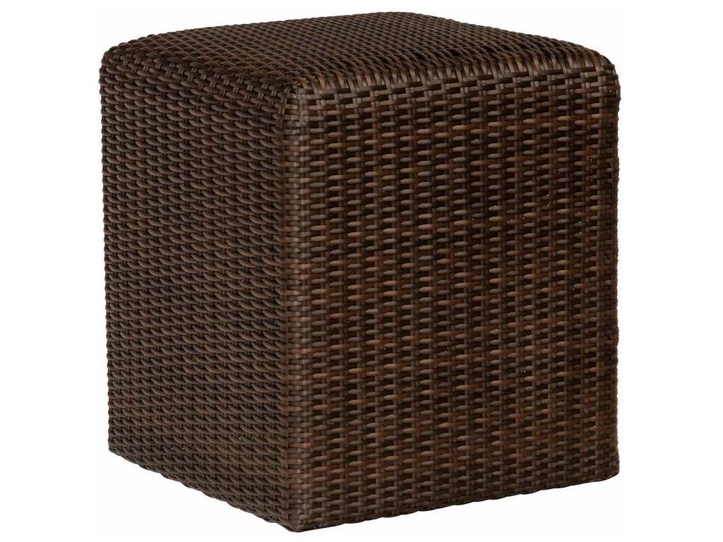 Woodard S511921 Saddleback   Reticulated Cube in Coffee