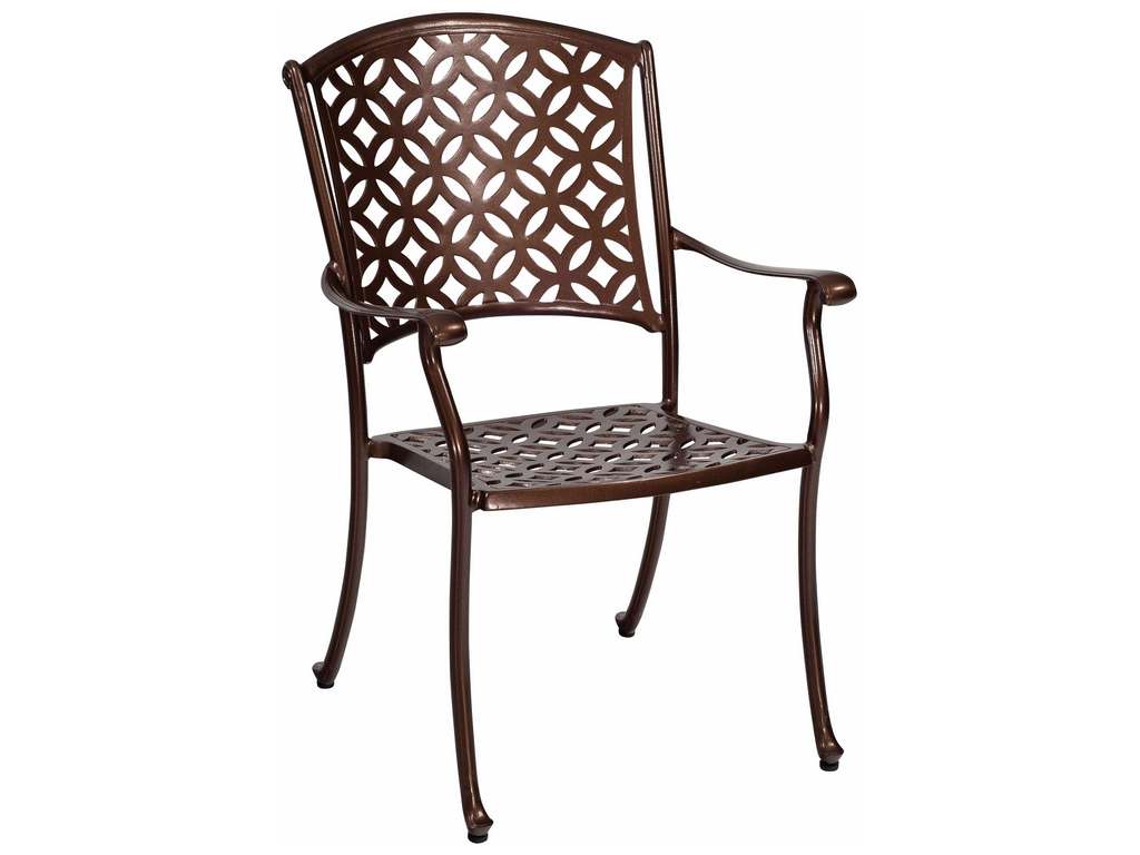 Woodard 3Y0401 Casa Dining Armchair Stackable
