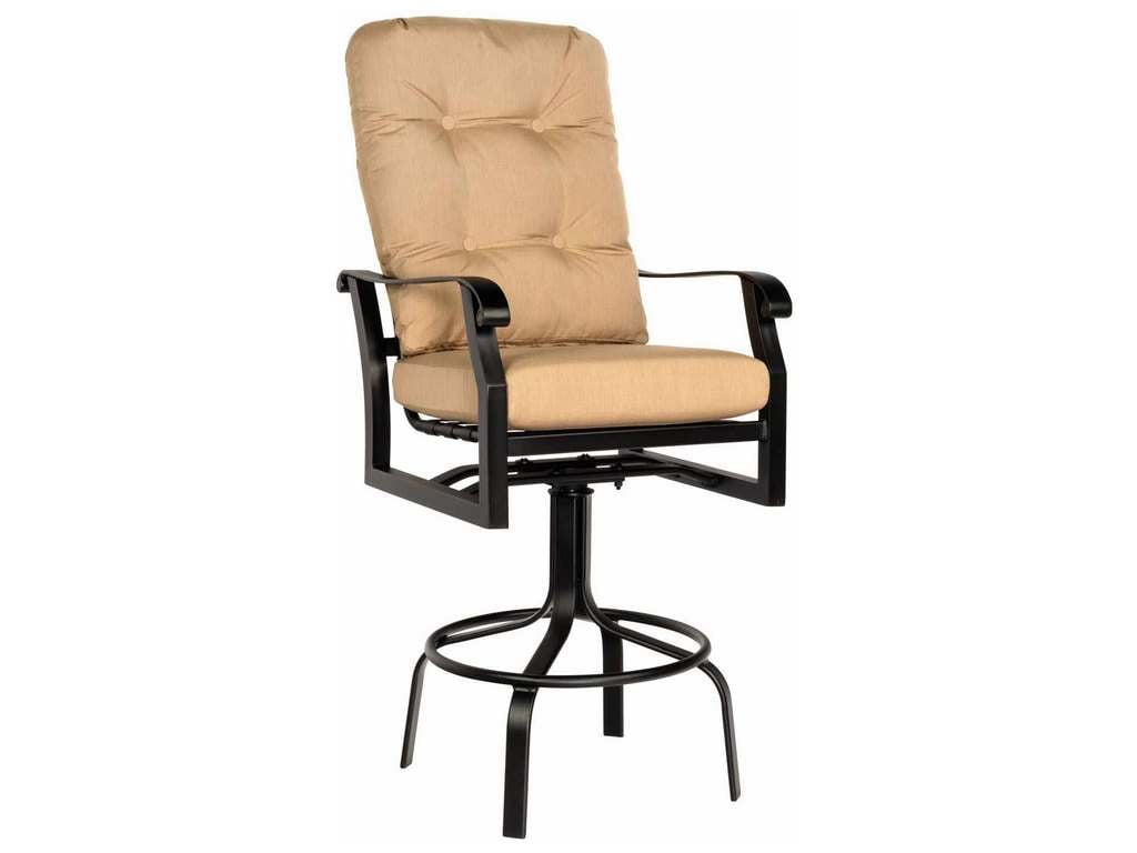 Woodard 4Z0468 Cortland   Cushion Swivel Bar Stool