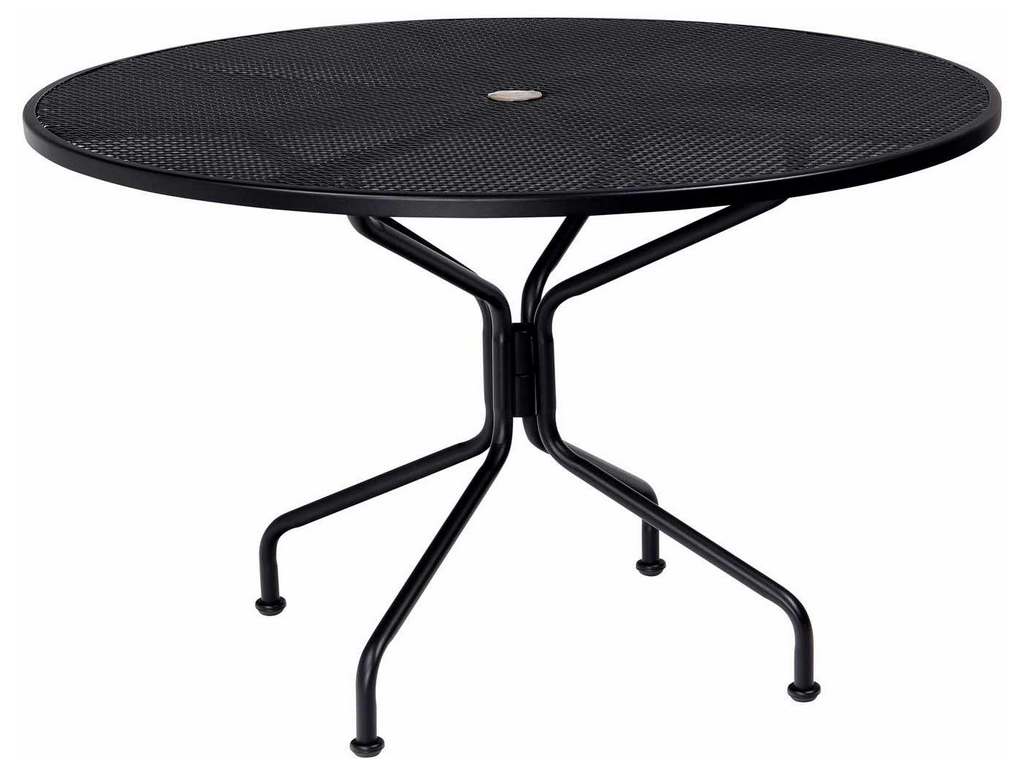 Woodard 190228  Premium Mesh RTA 48 inch Round Umbrella Table