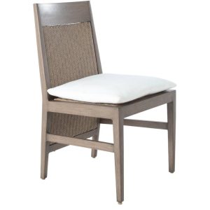 Summer Classics 1415 Savannah Aluminum Extended Back Side Chair