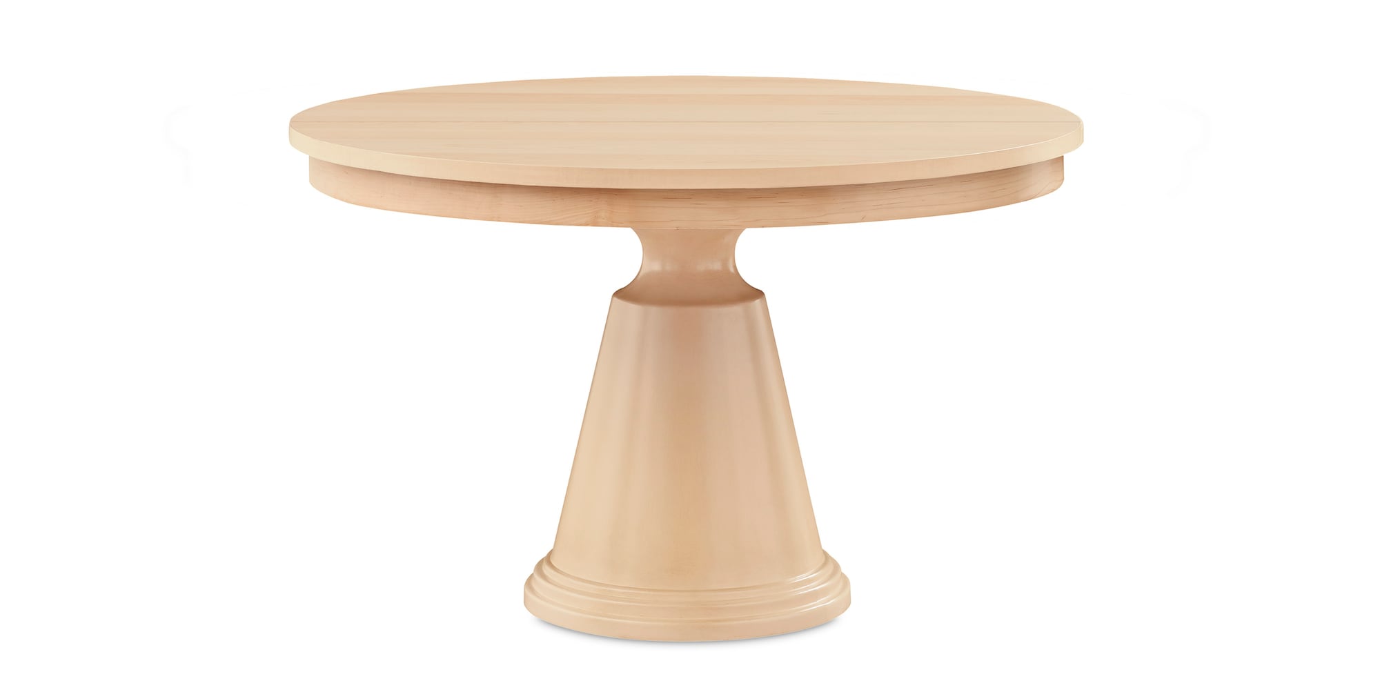Bassett Furniture 4025-K5252N Origins Nichols Round Dining Table with Leaf