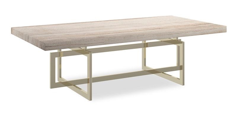 Caracole Furniture CLA-424-403 Wish You Were Here Cocktail Table