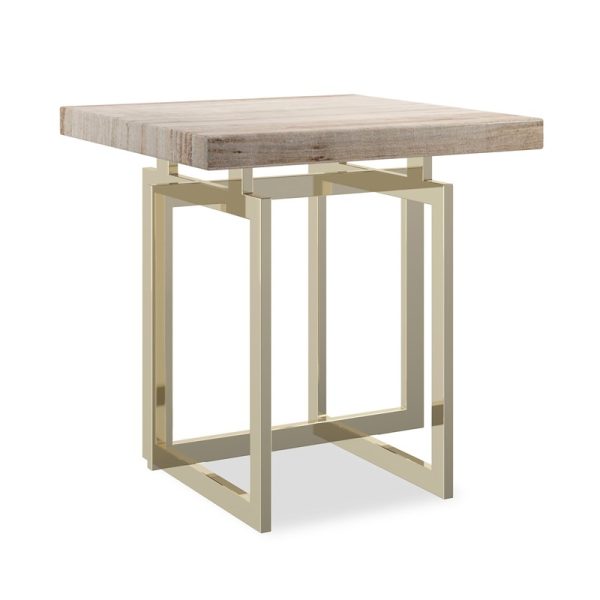 Caracole Furniture CLA-424-413 Wish You Were Here End Table