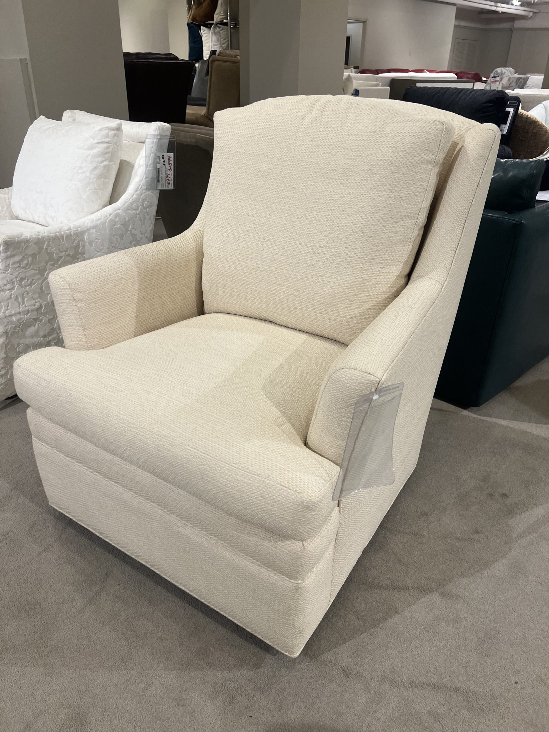 *Jessica Charles 5498S Cagney Swivel Chair