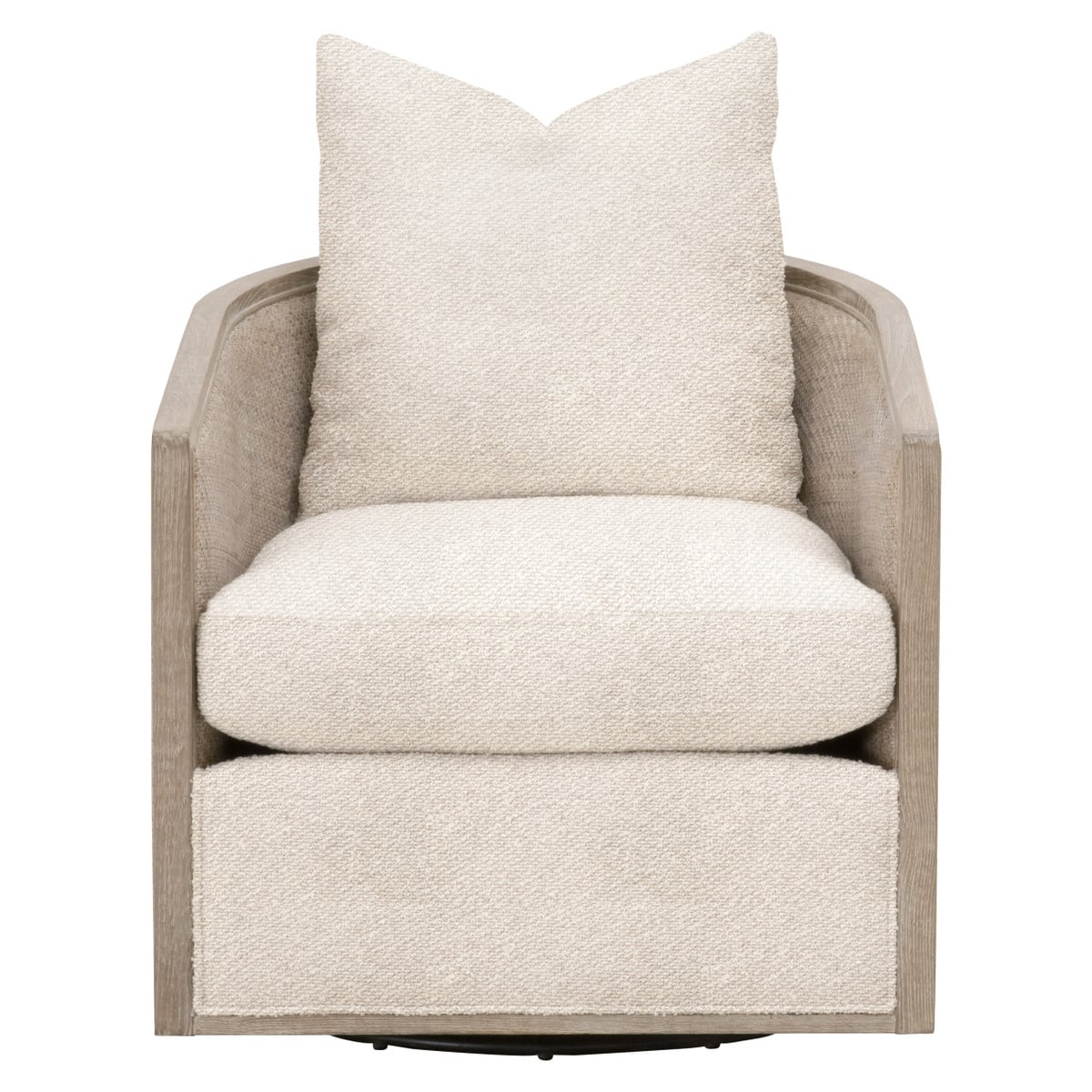 Essentials For Living 6643.LGLIN/NG McGuire Swivel Club Chair Essentials For Living 6643.LGLIN/NG McGuire Swivel Club Chair