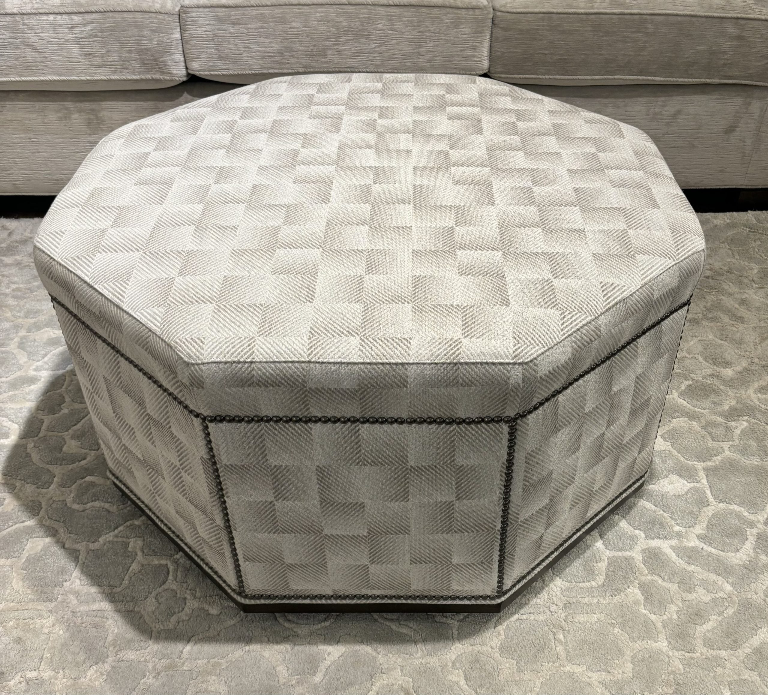 Welsey Hall 98C Yates Ottoman