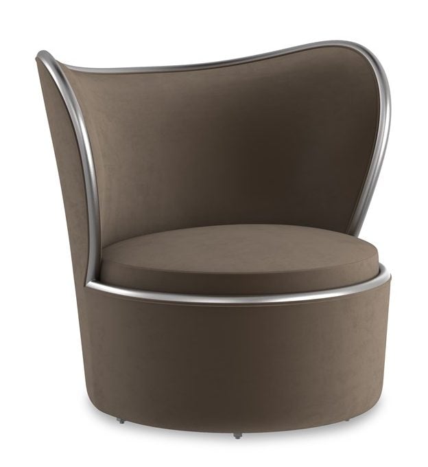 Caracole Furniture UPH-424-132-A Mariposa Swivel