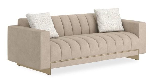 Caracole Furniture UPH-424-211-A  84 Well Balanced Sofa