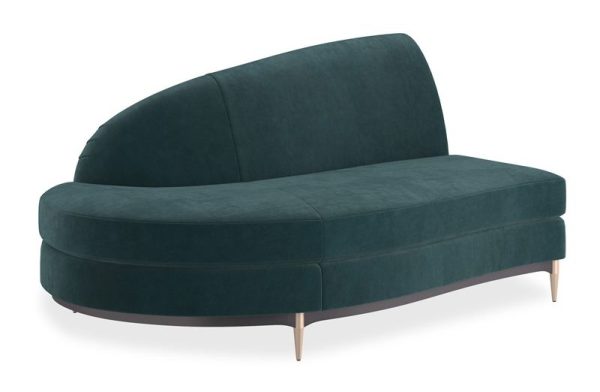 Caracole Furniture UPH-424-LH1-C Three's Company LAF Chaise