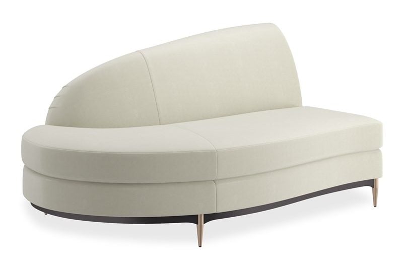 Caracole Furniture UPH-424-LH1-D Three's Company LAF Chaise Caracole Furniture UPH-424-LH1-D Three's Company LAF Chaise