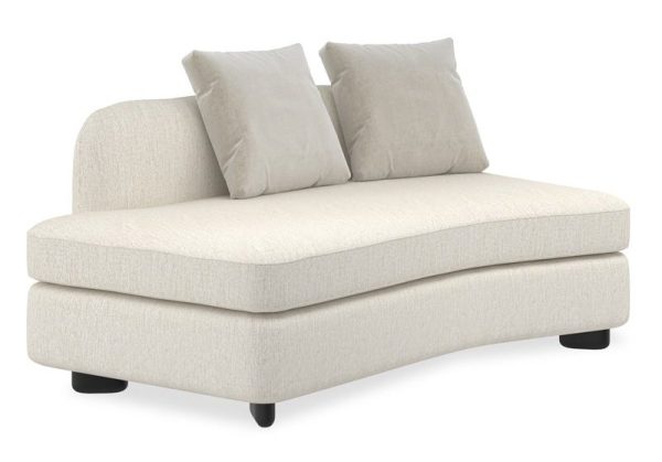 Caracole Furniture UPH-424-LH2-A Lumi LAF Chaise