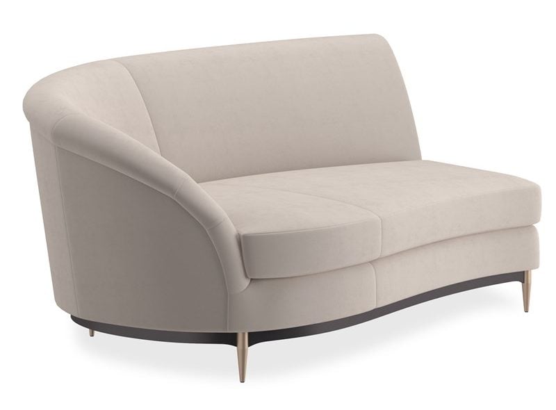 Caracole Furniture UPH-424-LS1-E Three's Company LAF Sofa