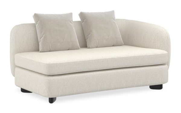 Caracole Furniture UPH-424-RL2-A Lumi RAF Loveseat