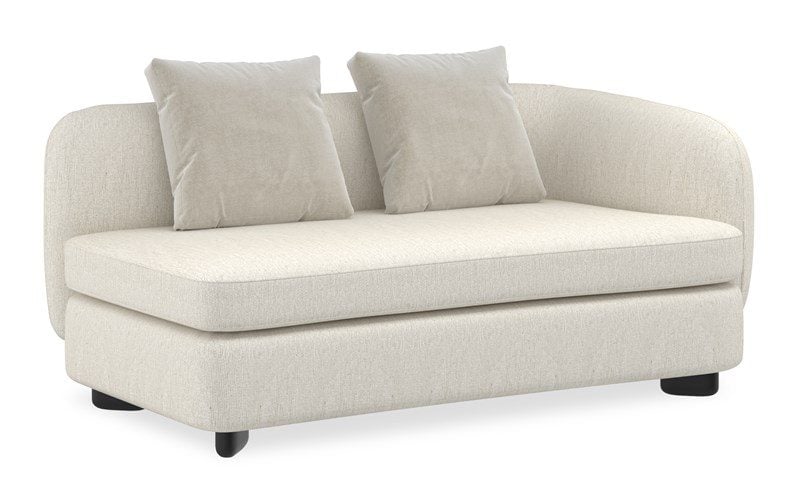 Caracole Furniture UPH-424-RL2-A Lumi RAF Loveseat