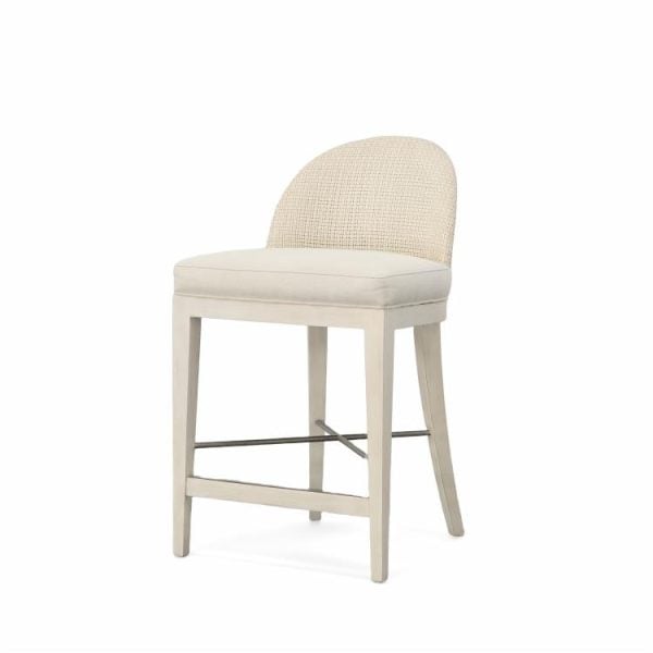Century Furniture CT4004C-PN-FL Tybee Counter Stool Peninsula/Flax
