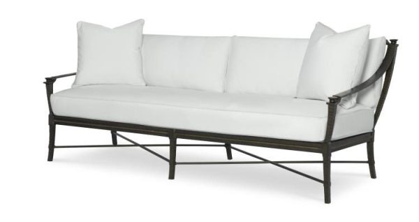 Century Furniture D12MB-21-1 Andalusia Metal Back Sofa